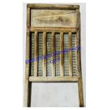 Vintage Wood and Metal Washboard