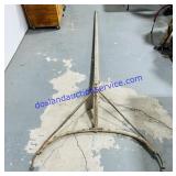 Wooden Wagon Tongue 142"