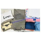 Decorative Throw Blankets, Quilts, Set of Sheets