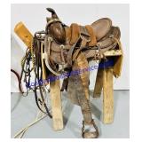 Western Saddle, Miscellaneous Tack and Wood