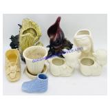8 Misc Ceramic Planters