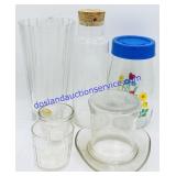6 Misc Pieces of Glassware