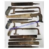 Lot Of Hand Saws And Files