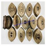 Lot Of Cast Iron Heads