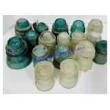 Lot Of Glass Insulators