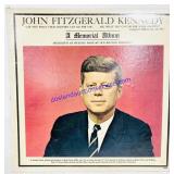 John F. Kennedy Memorial Album Vinyl