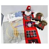 Christmas Wall Hanging, Pillow Sham, Dish Towel