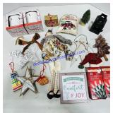 Christmas Ornaments, Mini Lights, Tea Light