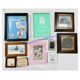 Frames, Mirrors, Wooden Signs