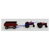 ERTL International Harvester Tractors and Wagon