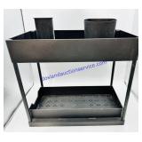 Black Organizing Shelves