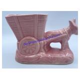 Ceramic Pink Donkey Planter