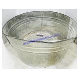 Large Galvanized Metal Tub