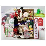 Stuffed Christmas Decorations, Christmas Signs