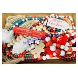 Christmas Beaded Garland