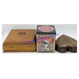 Arturo Fuente Felt Lined Wooden Cigar Box, Wooden