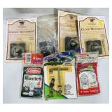 Clock Movements, Lanterns Mantles and a Drip