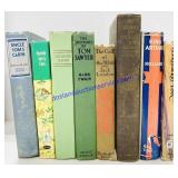 8 Antique Classic Books