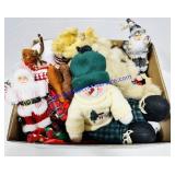 Medium Box of Stuffed Christmas Decorations,