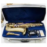 Conn Alto Saxophone w/ Case (Needs Service, Neck