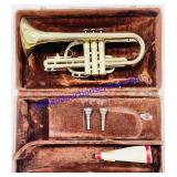 Trumpet w/ Case, Muffler, & 2 Mouthpieces