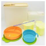 6 Pieces Misc Tupperware