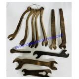 Lot of Vintage Wrenches