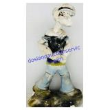 Popeye the Sailor Man Chalkware Figurine