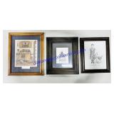 Framed Artwork, Nancy Young: Emma