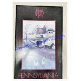 Moss Pennsylvania Framed Art