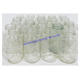 (24) 32 Oz Glass Mason Jars