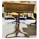 Antique School Desk 24x30x31"
