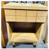 Blonde Wood Nightstand 26x18x13?