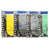 4 Sealed Plastic Tablecloths