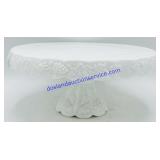 Milk Glass Cake Stand