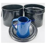 Enamelware Canning Pot & Pitcher