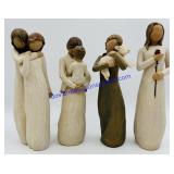 Willow Tree Lot "Chrysalis, Tenderness, Peace on