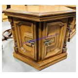 Hexagonal End Table 21" Tall