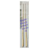 2 Bamboo Fishing Poles 146"