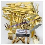 Golden Stainless Steel Silverware