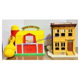Sesame Street Farm And Fisher Price Play Family