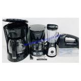 2 Coffee Makers, Mini Blender, Hand Mixer