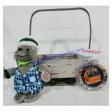 Metal Pepsi-Cola Drink Carrier, Coca-Cola Plush