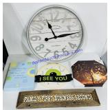 Clock and Wall Decor