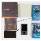 Microsoft Zune MP3 Player w/ Box, Paperwork, &