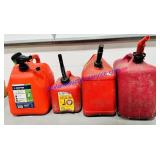 Gas Cans: 2gal, 2x5gal, 6gal