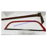 Pruning Saw and Hand Axe