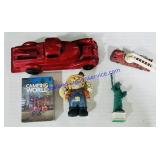 Metal Fire Trucks And Knick Knacks