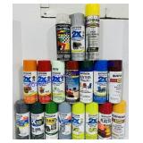 Spray Paints (Everything is 1/2 Full or More)
