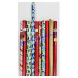 10 Wrapping Paper Rolls